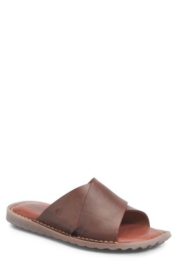 Men's B?rn Getaway Slide Sandal M - Brown