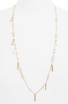 Women's Madewell Double Bead & Charm Necklace