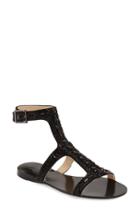 Women's Imagine Vince Camuto 'reid' Embellished T-strap Flat Sandal