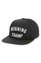Men's Reigning Champ Snapback Baseball Cap - Black