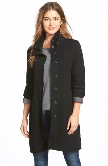 Women's Barbour Millfire Knit Jacket Us / 14 Uk - Black