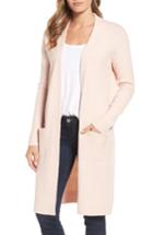 Women's Halogen Open Front Cardigan - Pink