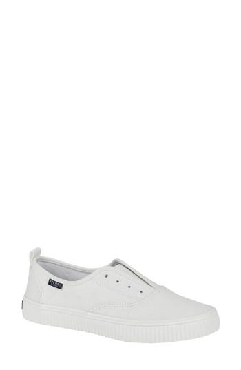 Women's Sperry Crest Creeper Cvo Slip-on Sneaker M - White