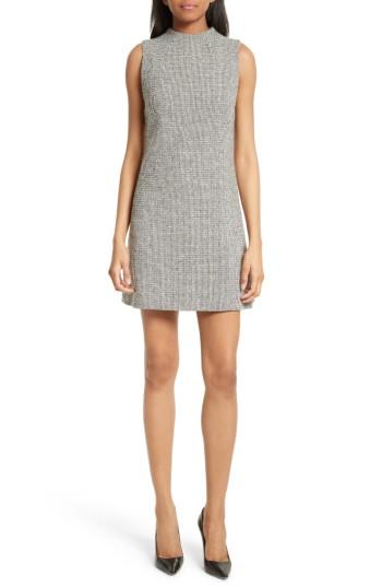 Women's Alice + Olivia Coley Mock Neck Dress - Grey