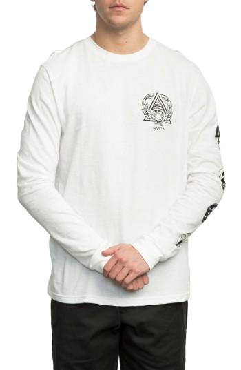 Men's Rvca Prigus Sport Team T-shirt - White