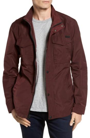 Men's Civil Society Dougie Waterproof Jacket - Burgundy