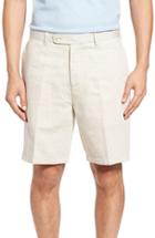 Men's Peter Millar Carmel Linen Blend Shorts - Beige