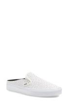 Women's Vans 'classic' Slip-on Sneaker Mule .5 M - White