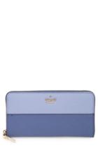 Women's Kate Spade New York 'cameron Street - Lacey' Leather Wallet - Blue