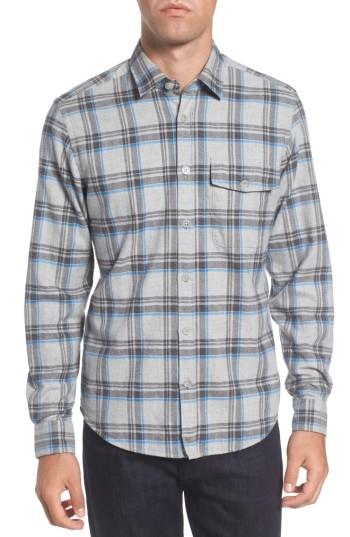 Men's Boss Check Sport Shirt - Blue