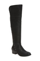 Women's Vince Camuto Bolina Over The Knee Boot .5 Regular Calf M - Black
