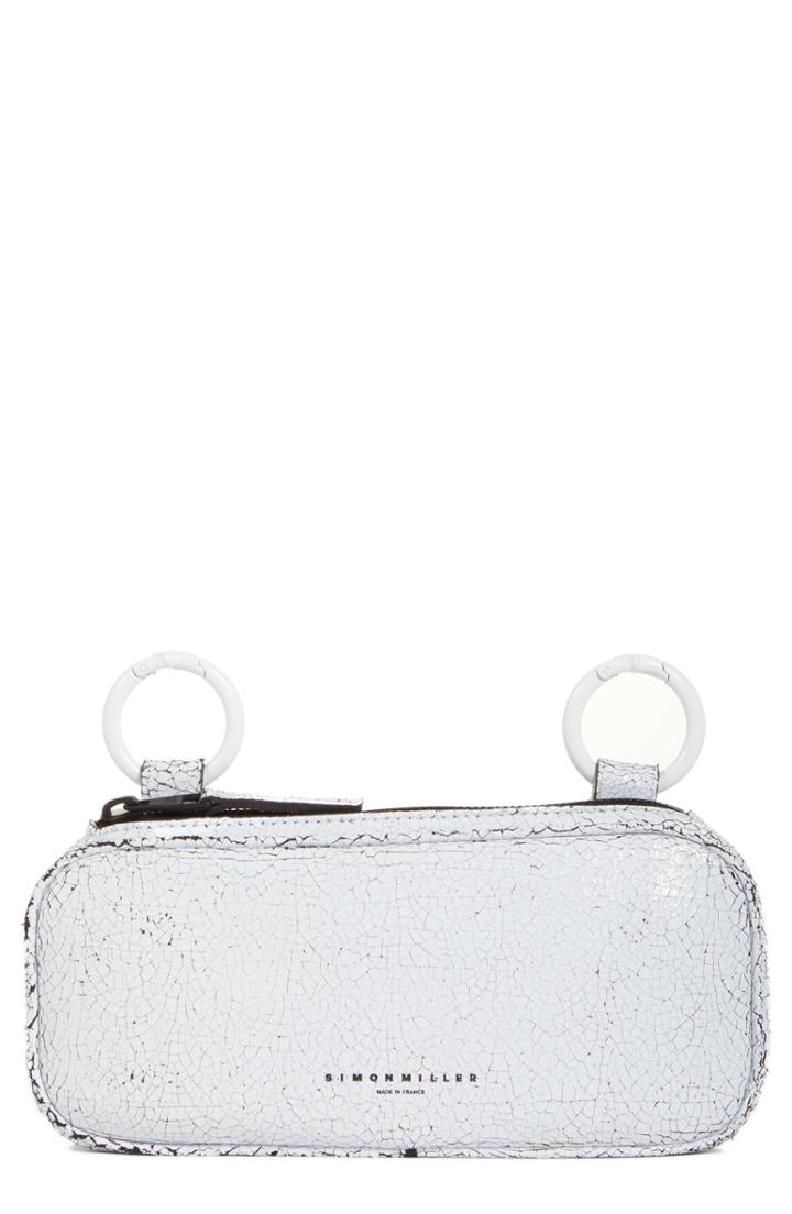 Simon Miller Long Pop Crackle Pouch - White