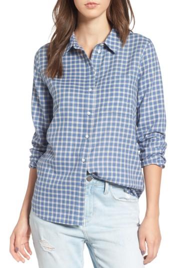 Women's Treasure & Bond Classic Plaid Shirt
