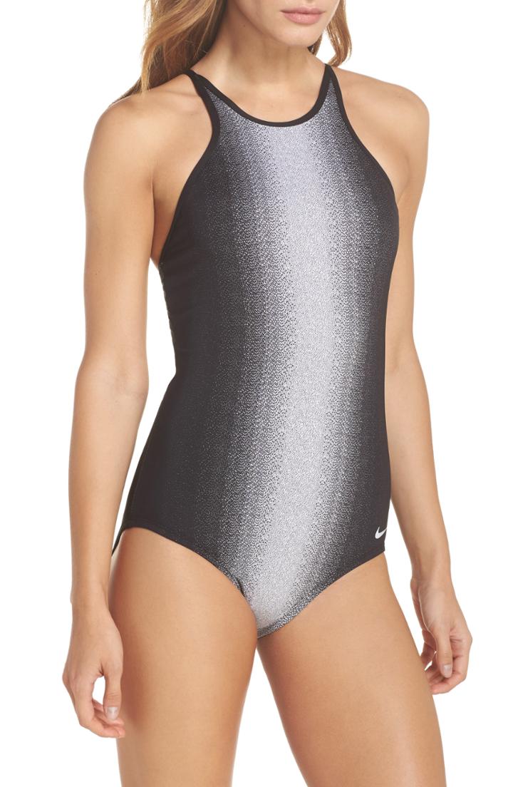 Women's Nike Adjustable High Neck One-piece Swimsuit