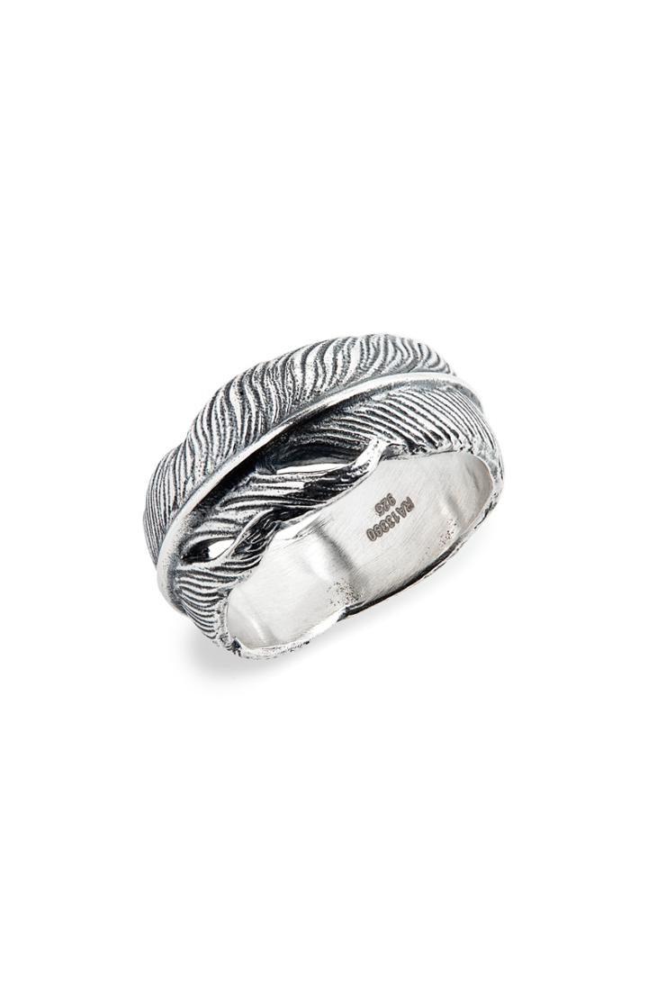 Men's John Varvatos Star Usa Feather Ring