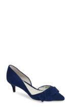 Women's 1901 Barrett Half D'orsay Pump M - Blue