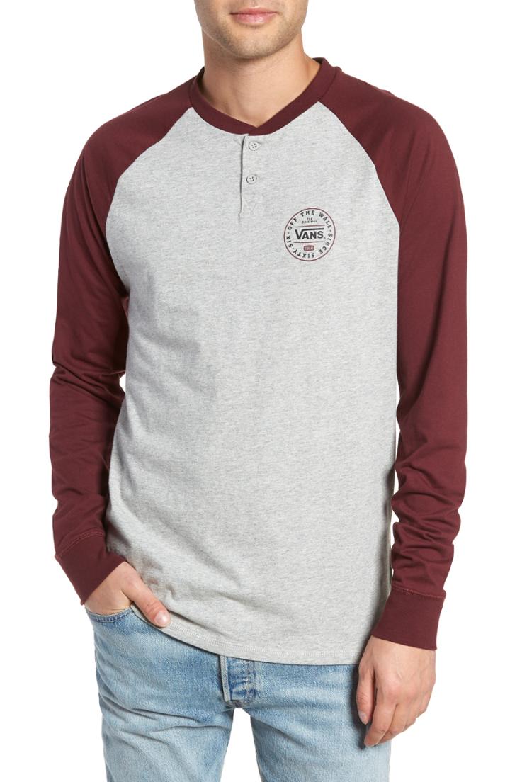 Men's Vans Denton Long Sleeve Henley
