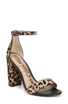 Women's Sam Edelman Yaro Ankle Strap Sandal .5 M - Brown