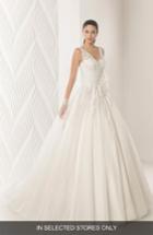 Women's Rosa Clara Couture Octubre Lace & Tulle Ballgown, Size In Store Only - Ivory
