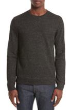 Men's A.p.c. Speckle Sweat Track Sweater - Grey