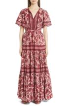 Women's Kate Spade New York Paisley Blossom Maxi Dress, Size - Red