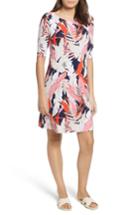 Women's Tommy Bahama Lily Leaf Toss Shift Dress - Pink