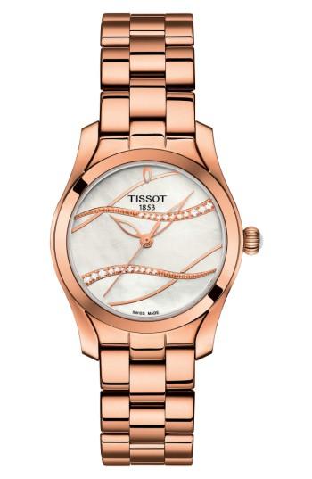 Women's Tissot T-wave Bracelet Watch, 30mm