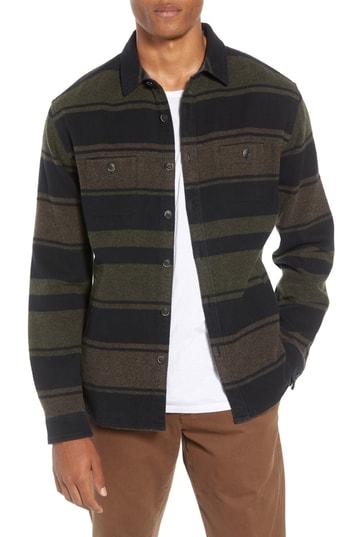 Men's Life/after/denim Mount Royal Slim Fit Shirt Jacket - Black