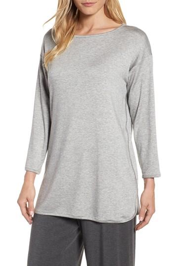 Women's Eileen Fisher Stretch Tencel Knit Top, Size - Purple