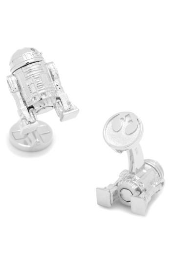 Men's Cufflinks, Inc. Star Wars(tm) R2-d2 Cuff Links