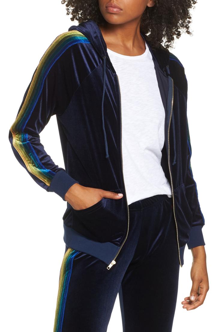 Women's Aviator Nation Classic Velvet Hoodie