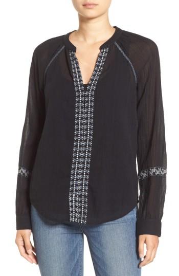 Women's Paige 'sonya' Gauze Peasant Top