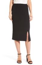 Women's Nic+zoe Trim Pleat Knit Midi Skirt