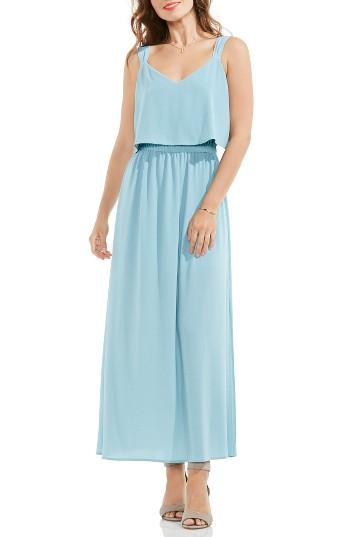 Women's Vince Camuto Sleeveless Overlay Maxi Dress