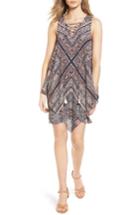 Women's Chelsea28 Layered Lace-up Shift Dress