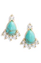 Women's Nordstrom Semiprecious Stone & Crystal Stud Earrings