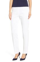 Women's Ming Wang Straight Leg Knit Pants - White