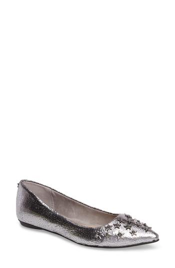 Women's Bp. Stella Embellished Flat .5 M - Metallic