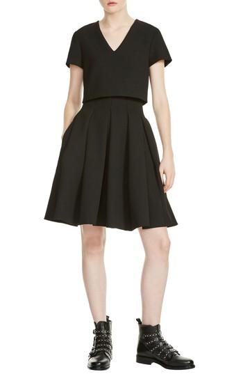 Women's Maje Rozane Popover Dress - Black