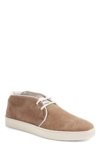 Men's Santoni Huron Chukka Sneaker D - Beige
