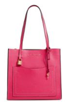Marc Jacobs The Grind Medium Leather Tote - Pink