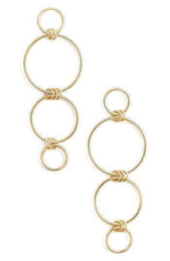 Women's Argento Vivo Open Links Drop Earrings