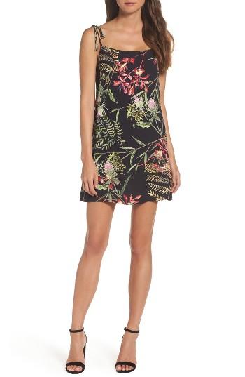 Women's French Connection Bluhm Botero Slipdress - Black