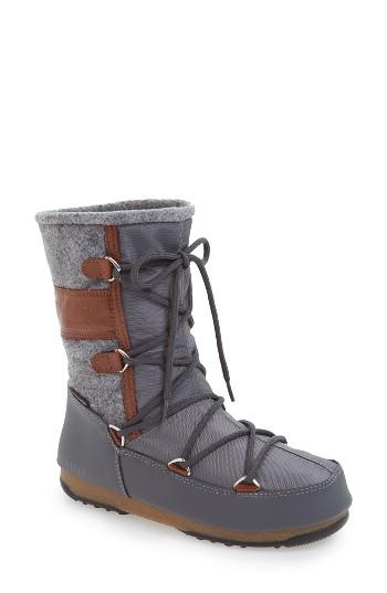 Women's Tecnica Vienna Waterproof Moon Boot Eu - Grey