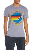 Men's Aviator Nation Rainbow Logo T-shirt - Grey