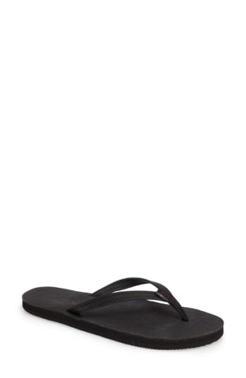 Women's Rainbow Narrow Strap Sandal, Size - Black