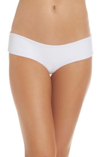Women's Mikoh Bondi Bikini Bottoms - White