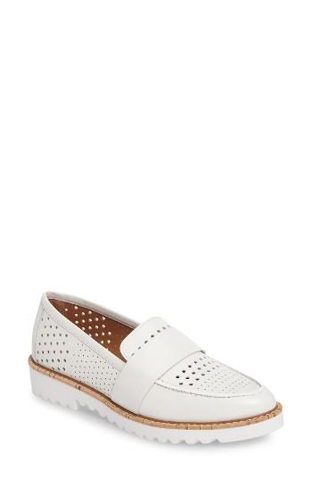 Women's Halogen 'emily' Loafer M - White