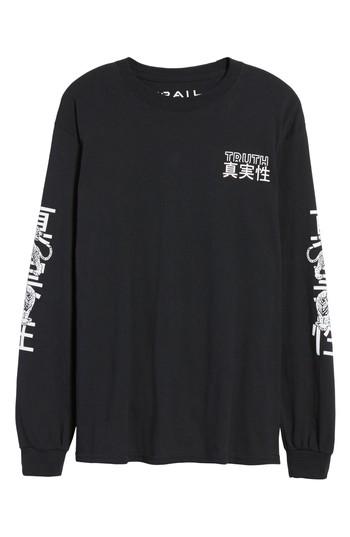 Men's The Rail Truth Tiger Graphic Long Sleeve T-shirt