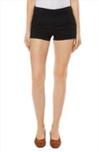 Women's J Brand Clara Twill Shorts - Black